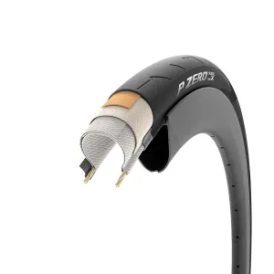 P ZERO Race X TLR Tire - 700 x 30 Tubeless Folding BLK TechWall  SmartEvo