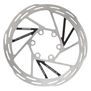 Paceline Disc Brake Rotor - 140mm 6-Bolt Silver/Black