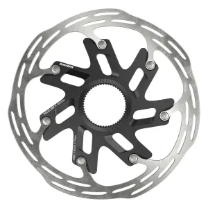Paceline X Disc Brake Rotor - 140mm Center Lock Silver/Black