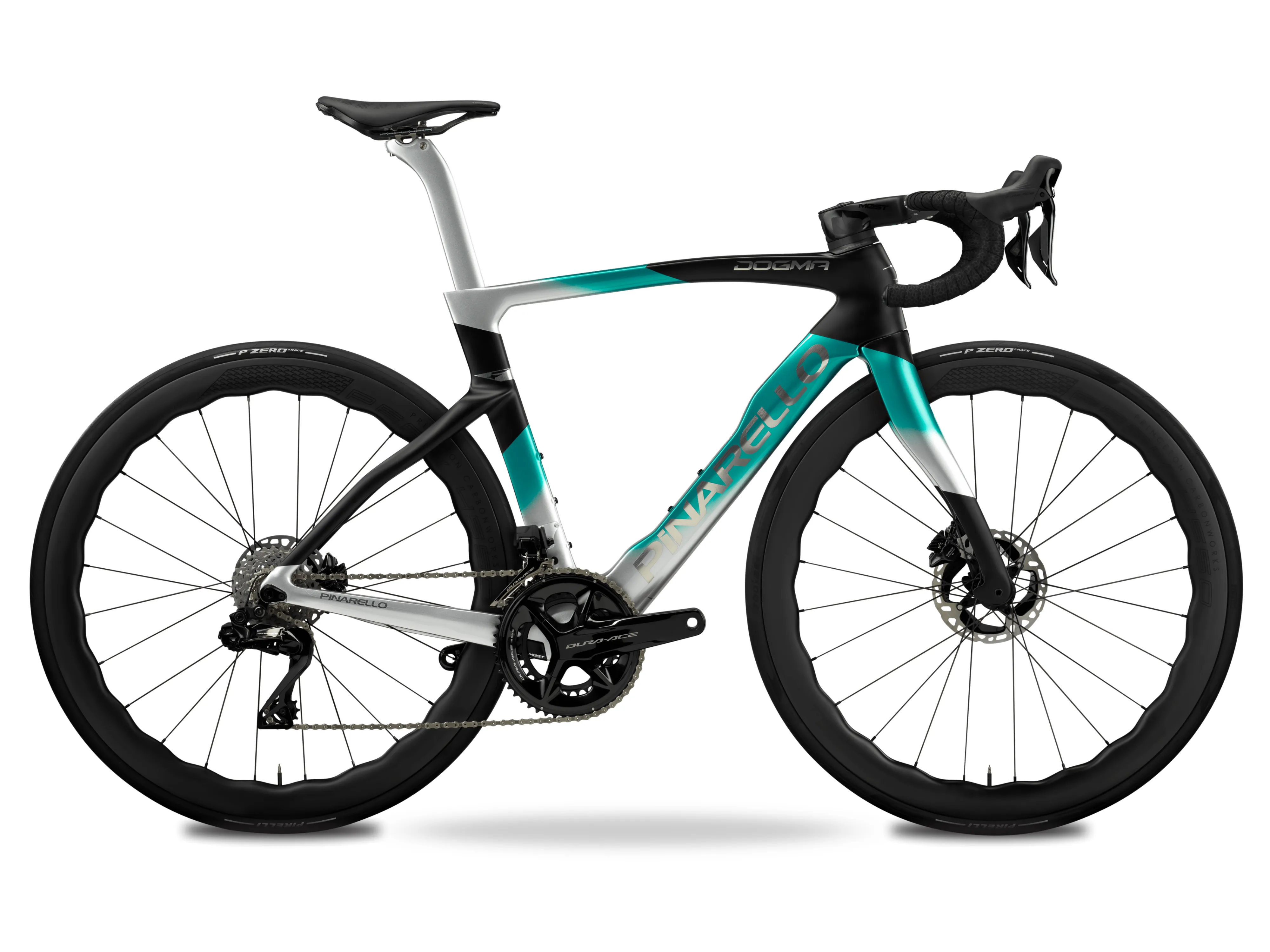 Pinarello Dogma F 2024 - Shimano Dura-Ace R9270 Di2 2x12sp - Shimano Dura-Ace C50