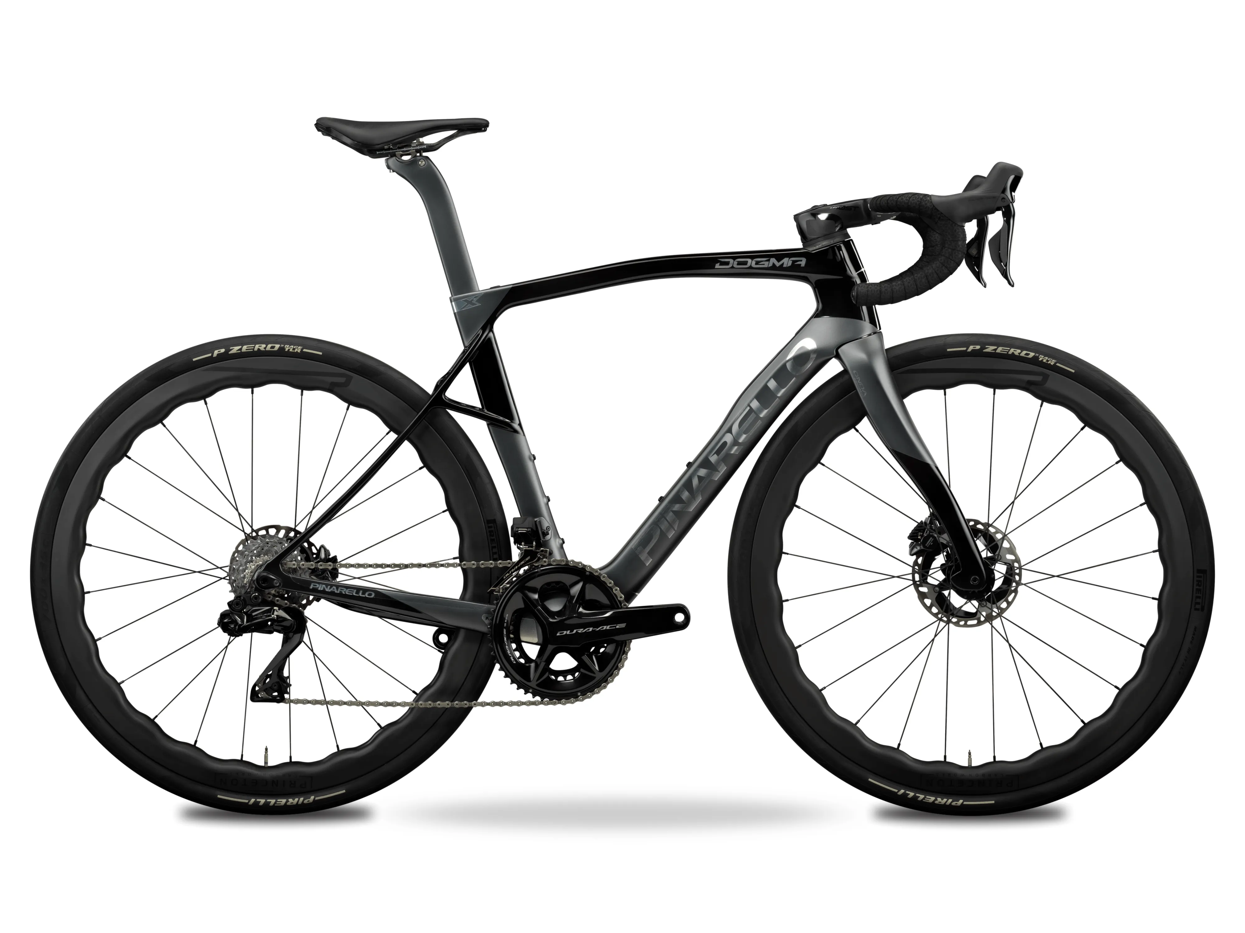 Pinarello Dogma X 2024 - Shimano Dura-Ace R9270 Di2 2x12sp - Princeton Grit 4540 DB