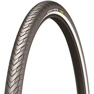Protek Max Touring-Hybrid Bike Tire, Ebike Tire - 700 x 47, Clincher, Wire, Black