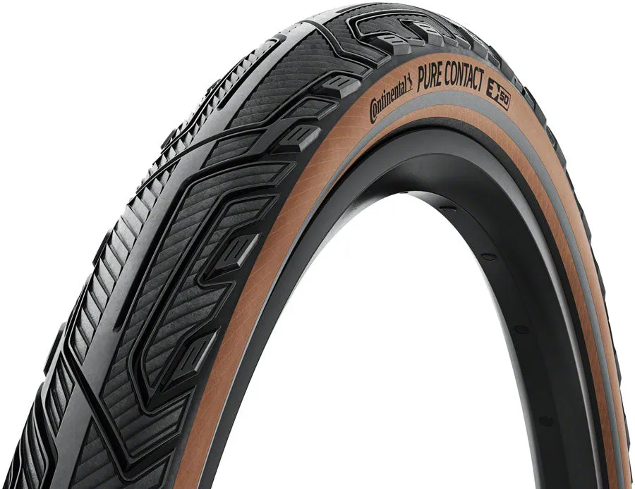 Pure Contact Tire - 700 x 40 Clincher Folding BLK/Coffee/Graphite Reflex Vectran / PolyX Breaker E50
