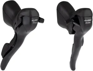 R7 Drop Bar Shift Lever Set - 2 x 7-Speed Shimano Compatible BLK