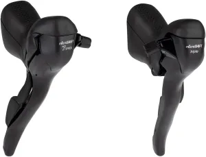 R7 Drop Bar Shift Lever Set - 3 x 7-Speed Standard Reach Shimano Compatible BLK