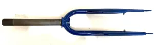 Raleigh IE 1 1/8" 26" Threaded Steel Bike Fork 100mm QR Disc Axle-Crown 410mm