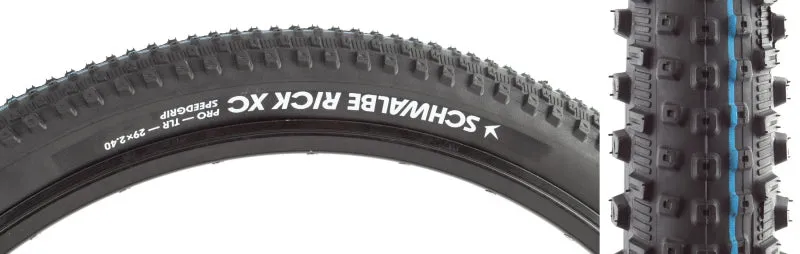 Rick XC Pro Tire - 29 x 2.40 Tubeless Folding BLK Evolution Line Pro Addix SpeedGrip