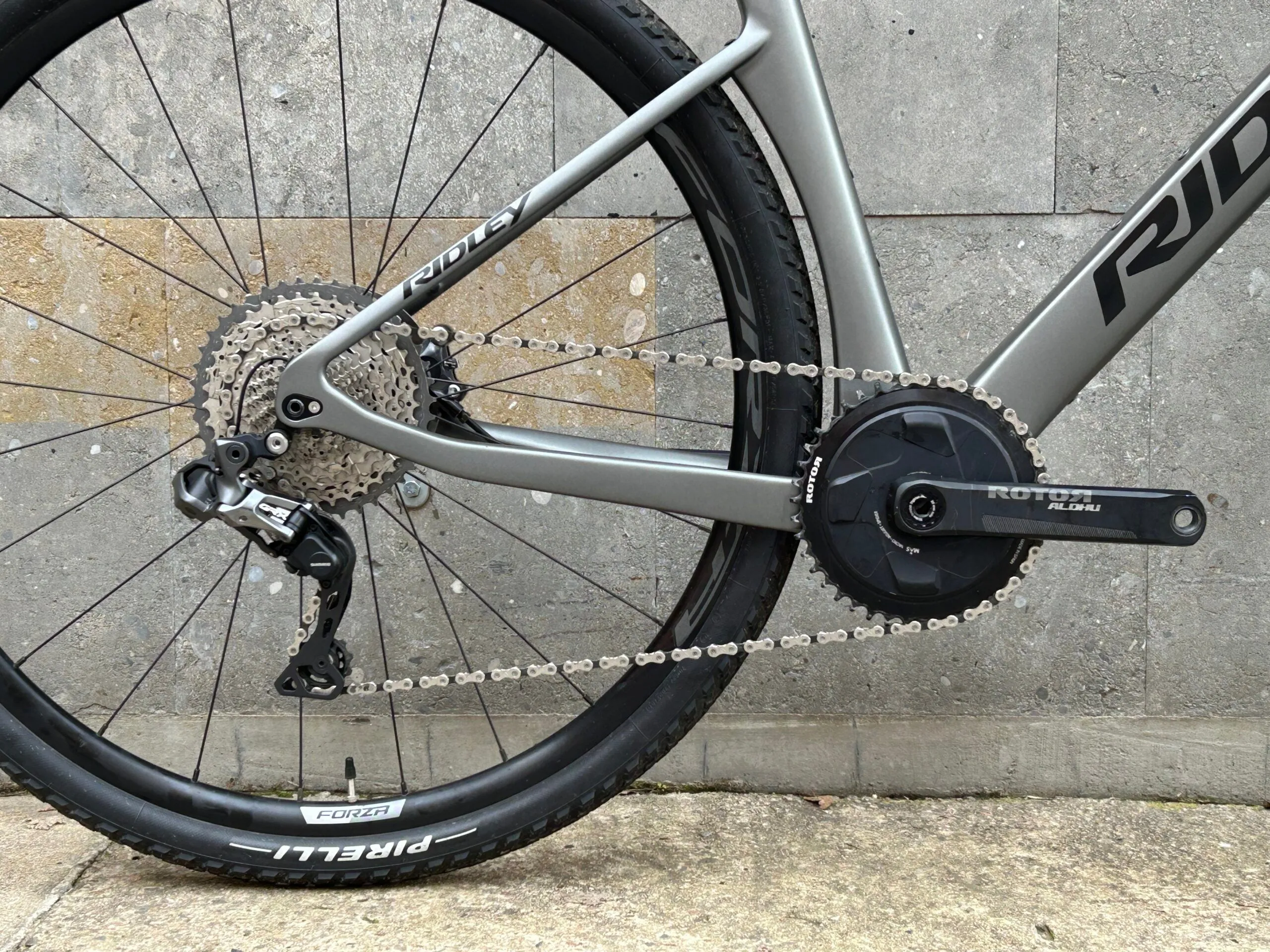 Ridley Kanzo Fast 2024 - Shimano GRX 1x12sp - Forza Norte Gravel DB