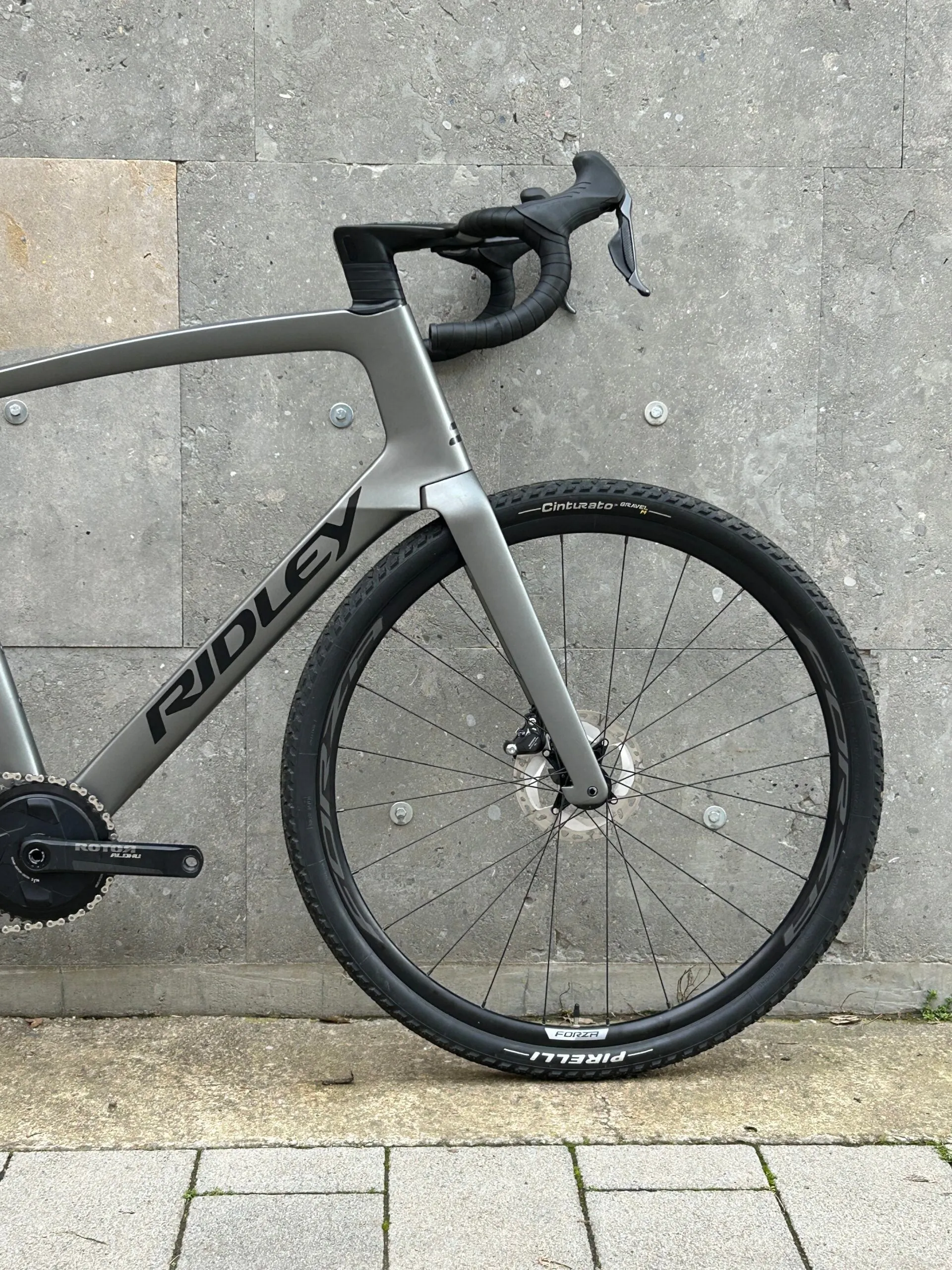 Ridley Kanzo Fast 2024 - Shimano GRX 1x12sp - Forza Norte Gravel DB