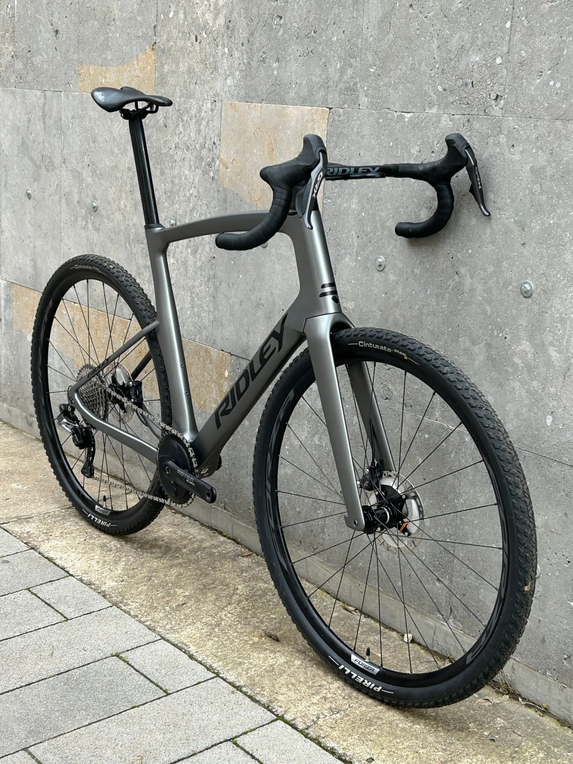 Ridley Kanzo Fast 2024 - Shimano GRX 1x12sp - Forza Norte Gravel DB