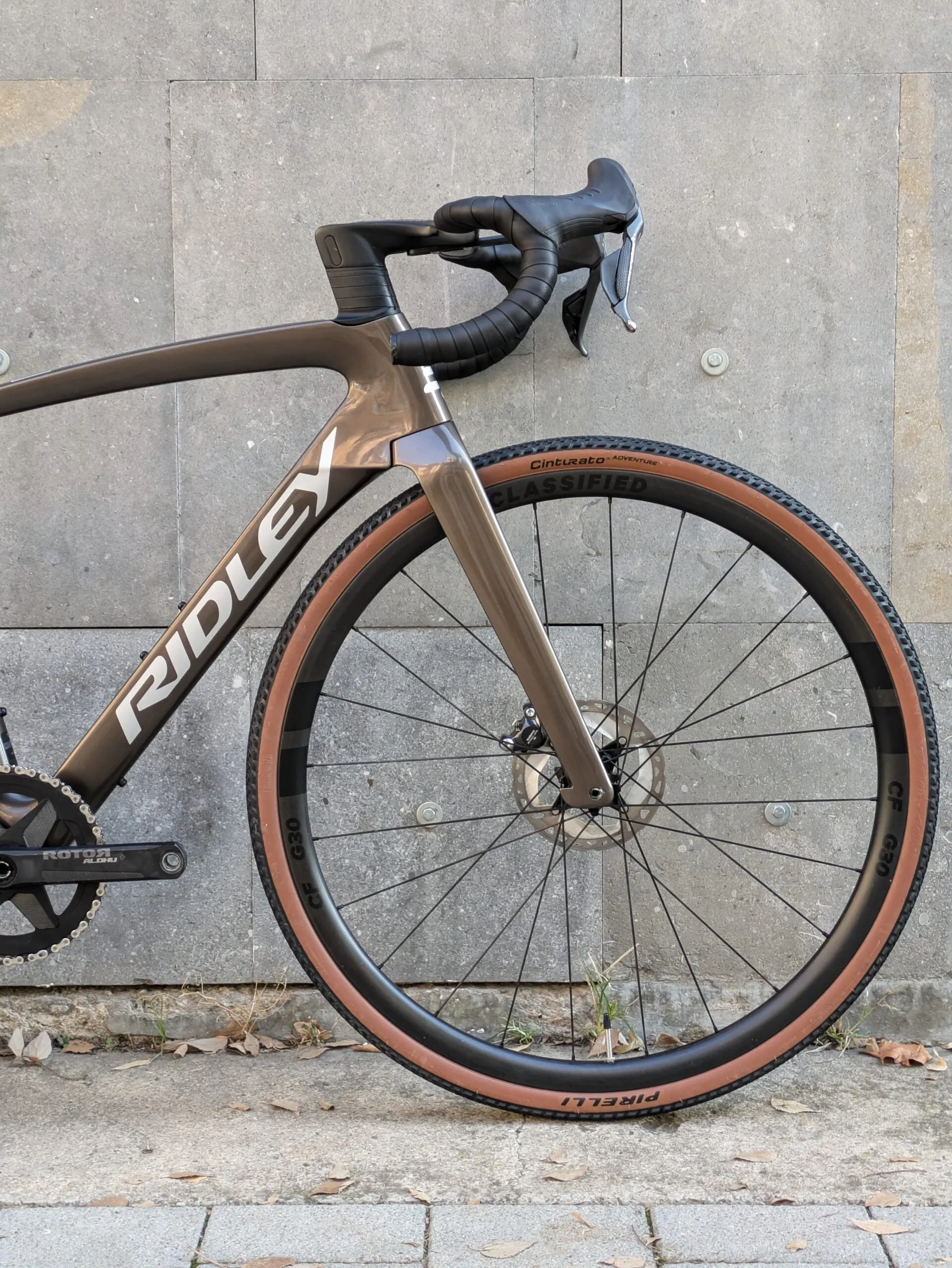 Ridley Kanzo Fast - Shimano GRX Di2 - Classified Powershift CF G30