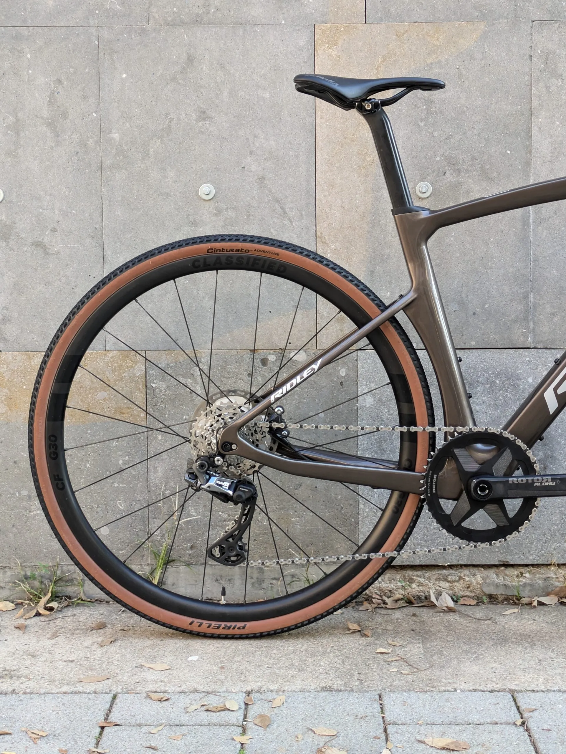 Ridley Kanzo Fast - Shimano GRX Di2 - Classified Powershift CF G30