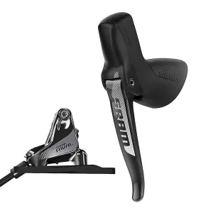 Rival 1 Disc Brake Cable-Actuated Dropper Remote Lever - Left/Front Flat Mount 20mm Offset BLK A1