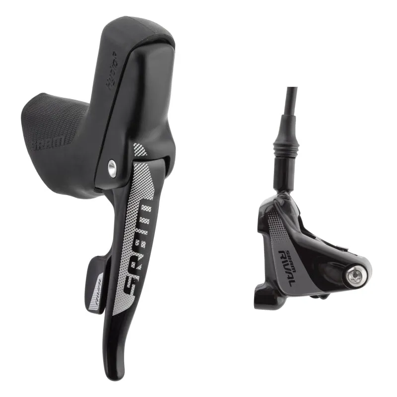 Rival 22 Flat Mount Hydraulic Disc Brake Rear Shifter 1800mm Hose Rotor Sold Separately