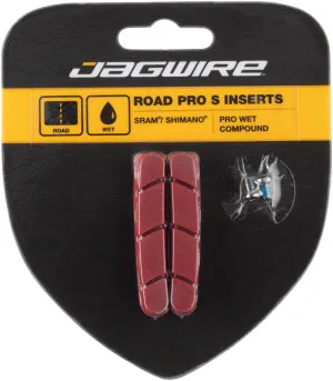 Road Pro S Brake Pad Inserts for Wet Conditions SRAM/Shimano Red