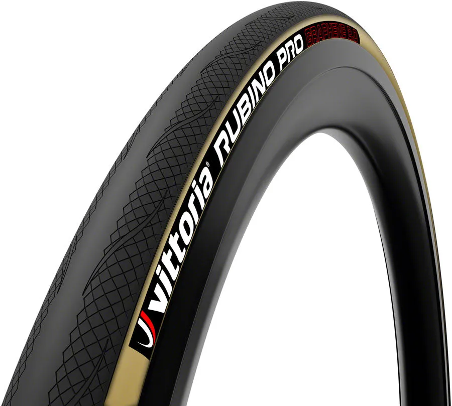 Rubino Pro Tire - 700 x 25 Clincher Folding Black/Tan G2.0