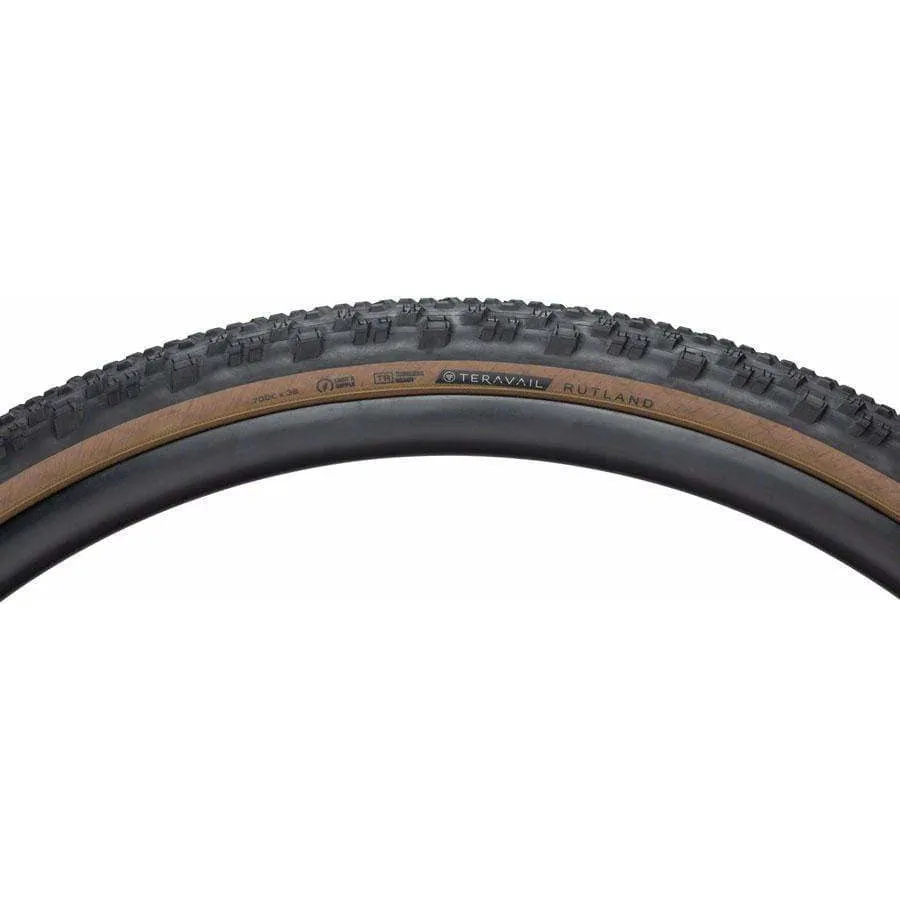 Rutland Tire - 700 x 42 Tubeless Folding Tan Light Supple Fast Compound