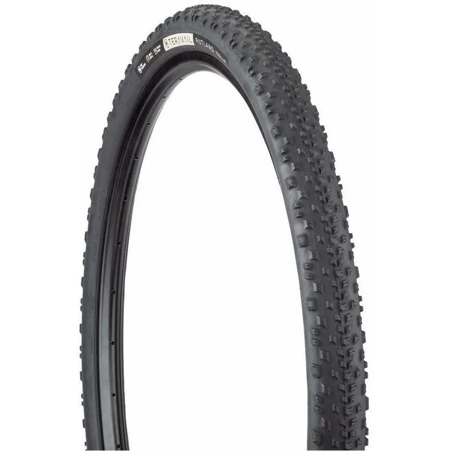 Rutland Tire - 700 x 47 Tubeless Folding Black Durable