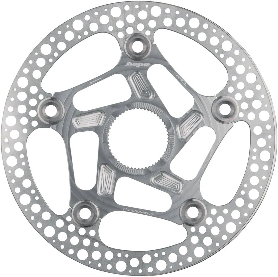 RX Disc Rotor - 160mm Center-Lock Silver