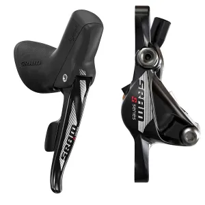 S700 10-speed Right Rear Road Hydraulic Disc Brake DoubleTap Lever 1800mm Hose Rotor Sold Separately