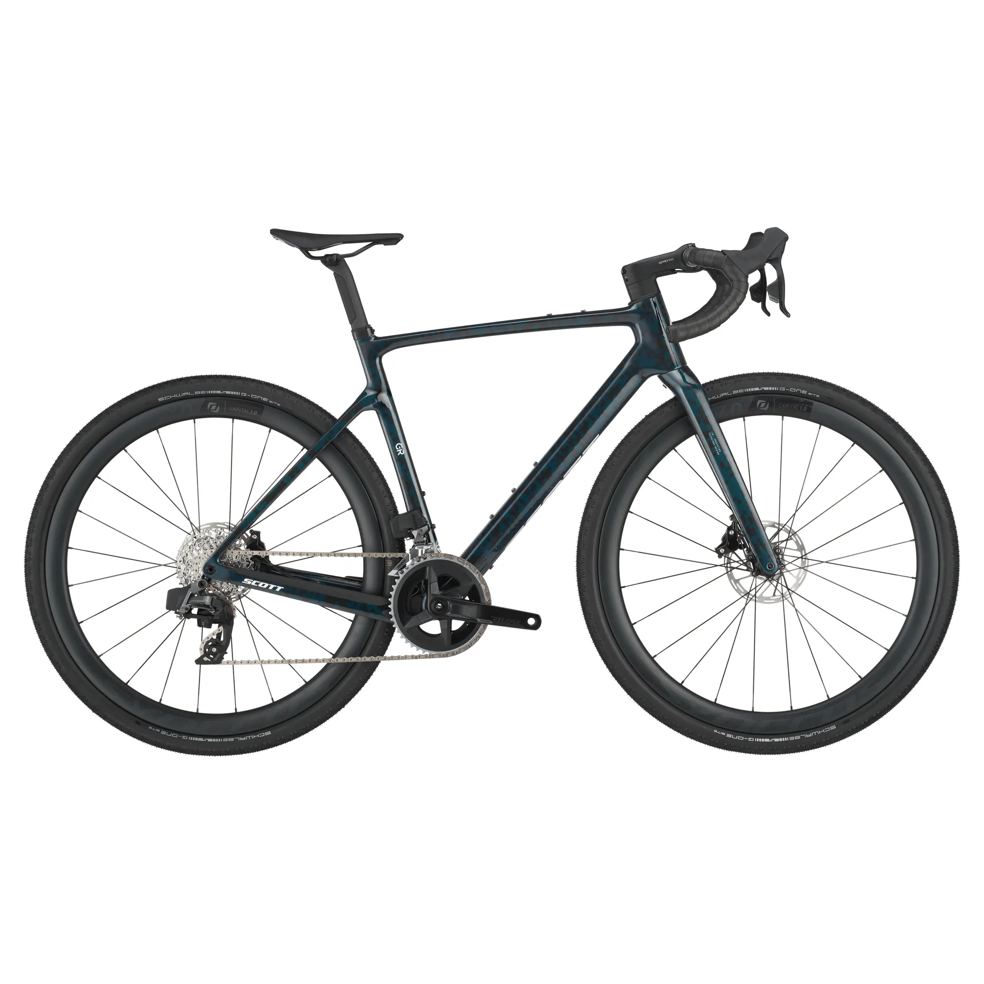 Scott Addict Gravel 20 2025 - Sram Rival eTap AXS 2x12sp - Syncros Capital X40