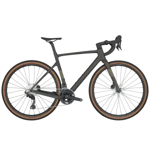 Scott Addict Gravel 40 black 2024 - Shimano GRX 2x12sp - Syncros RP2.0
