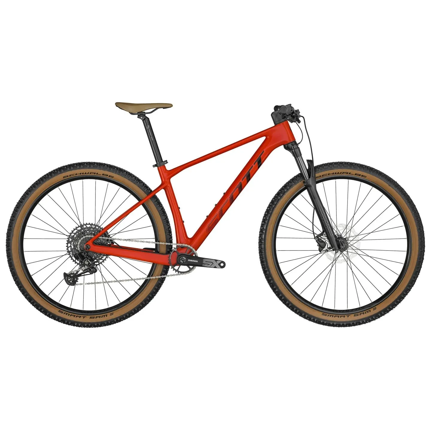 Scott Scale 940 red 2024 - Sram NX Eagle 1x12sp - Syncros X-30SE