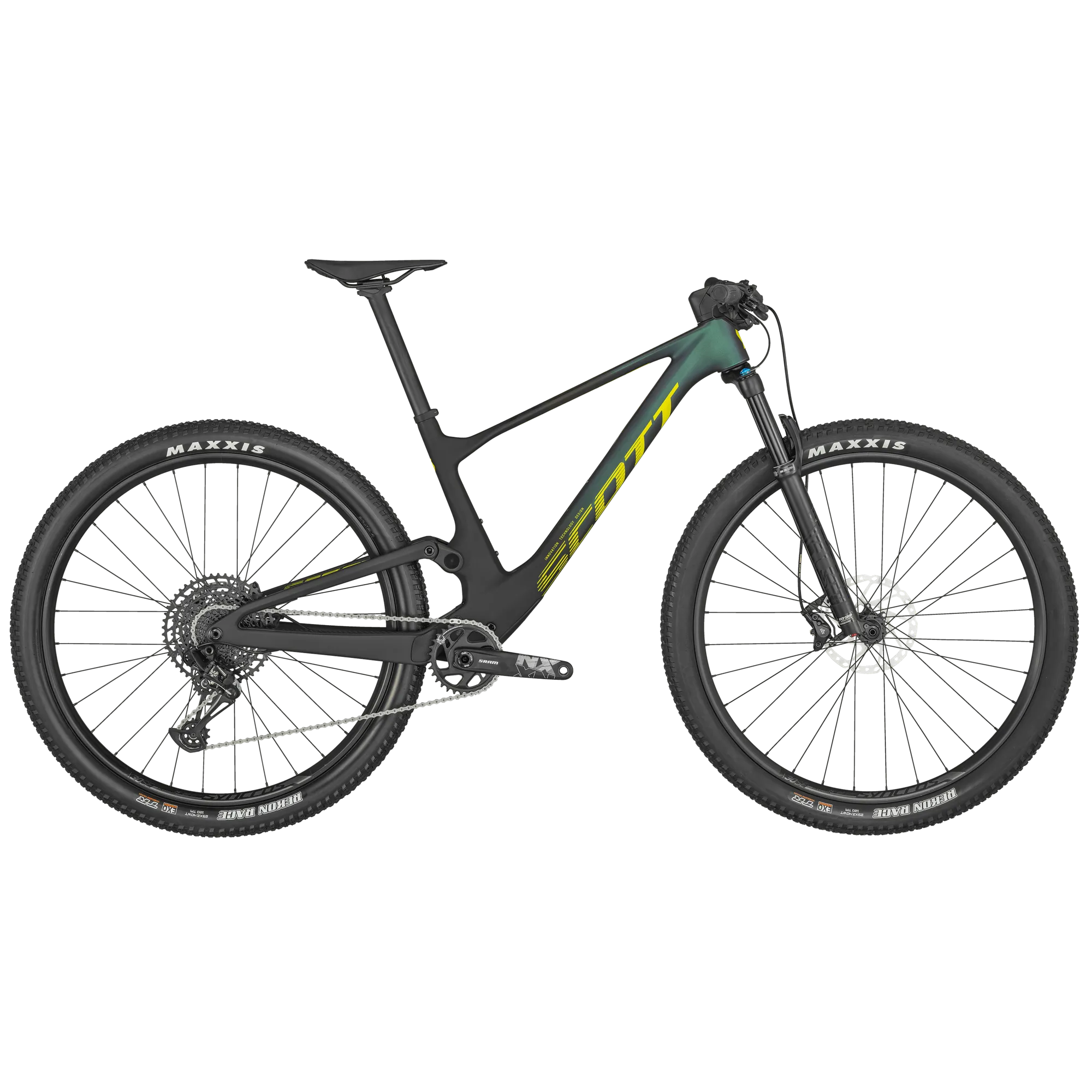 Scott Spark RC Comp green 2025 - Sram NX Eagle 1x12sp - Syncros X-30SE