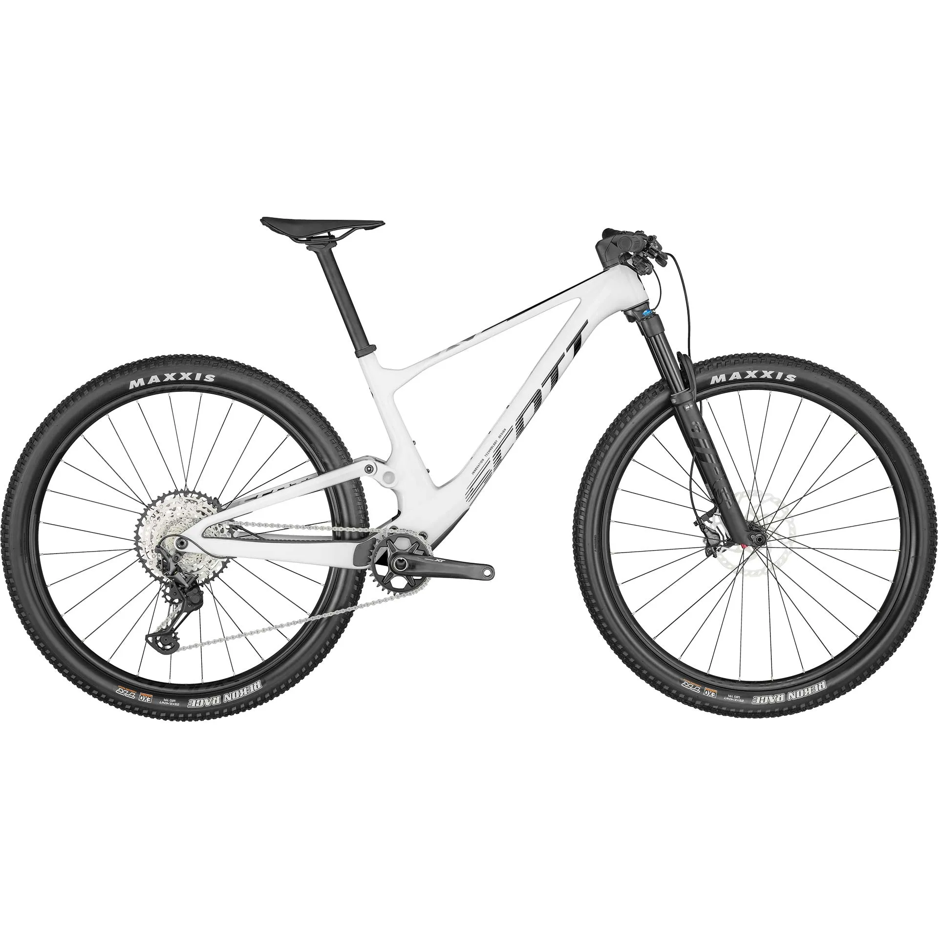Scott Spark RC Team white 2023 - Shimano XT 1x12sp - Syncros Silverton