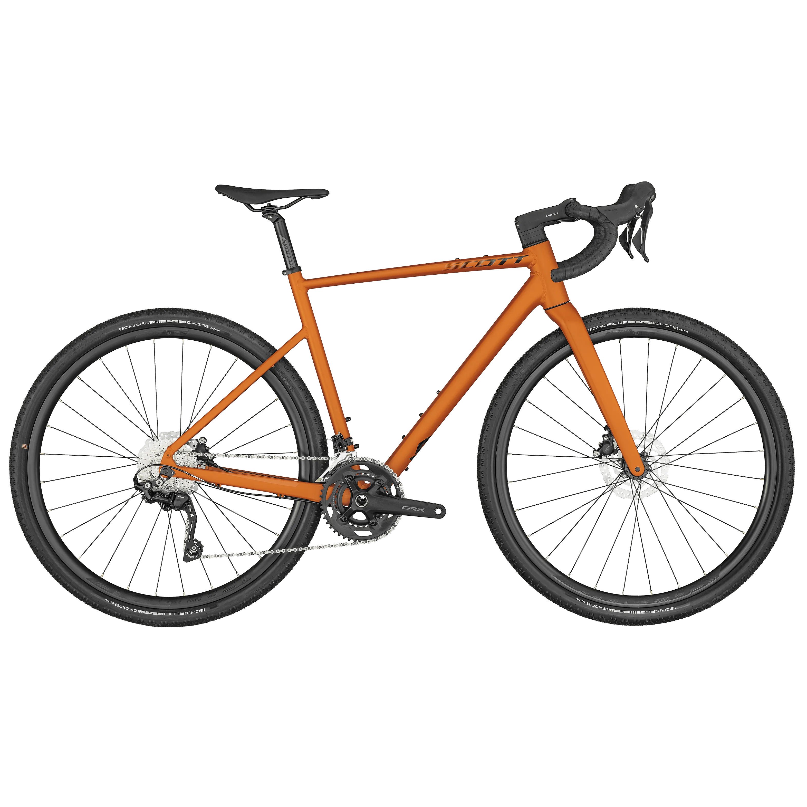 Scott Speedster Gravel 30 orange 2023 - Shimano GRX 2x10sp - Syncros Race X25