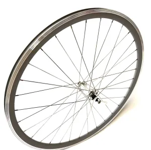 Single Speed Grey QR Alloy Front Wheel 700c 32 Spoke Quick Release