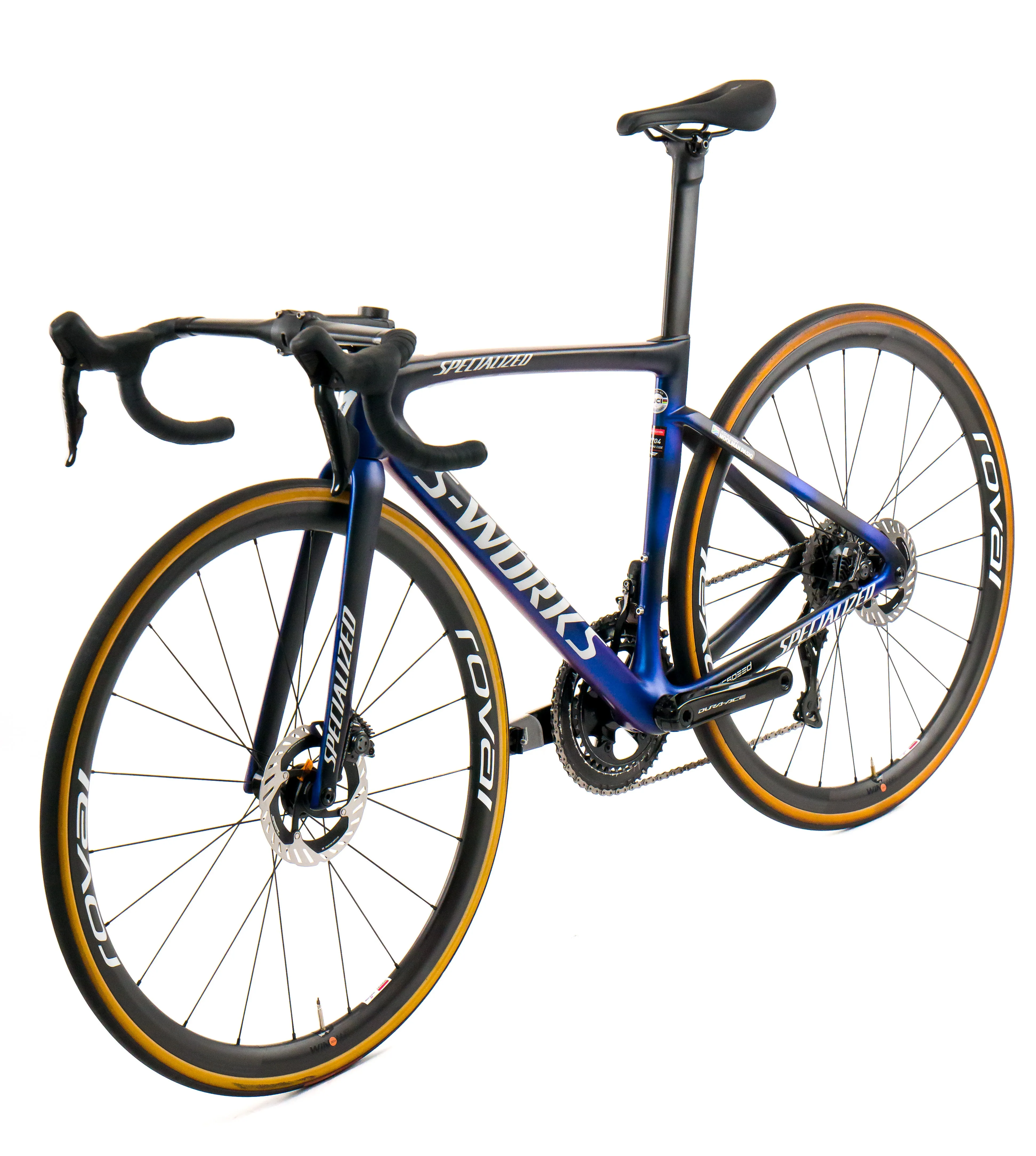 Specialized S-Works Tarmac SL7 2023 Team Soudal Quick-Step A. Moolman Pasio size 49 Shimano Dura-Ace R9270 Di2 2x12sp