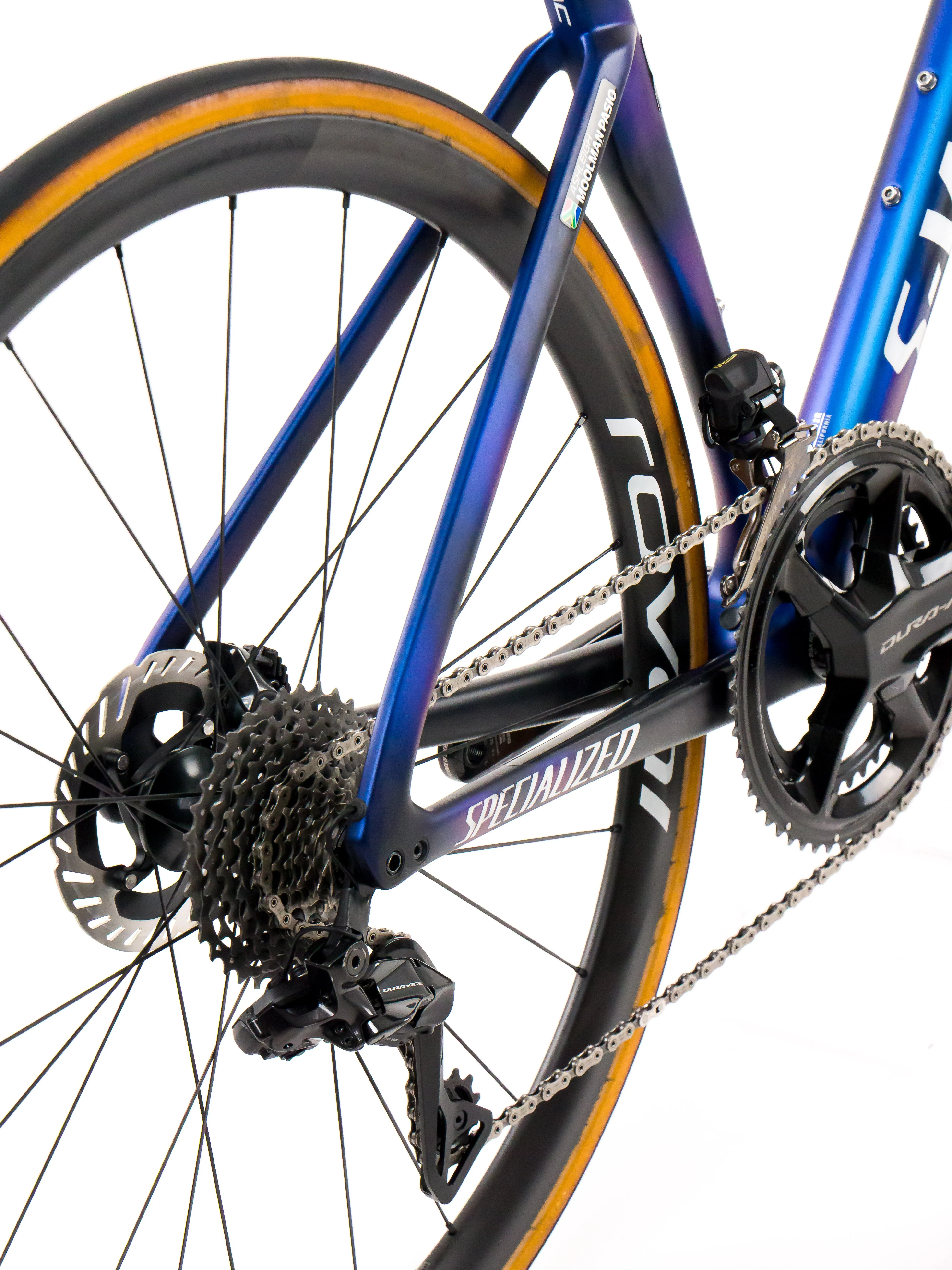 Specialized S-Works Tarmac SL7 2023 Team Soudal Quick-Step A. Moolman Pasio size 49 Shimano Dura-Ace R9270 Di2 2x12sp