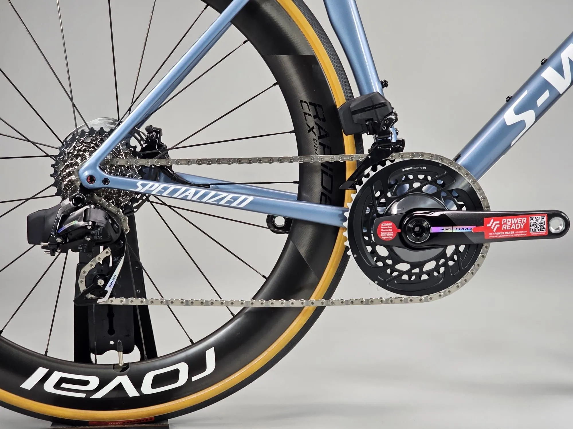 Specialized S-Works Tarmac SL8 2025 - Sram Force AXS 2x12sp - Roval Rapide CLX2