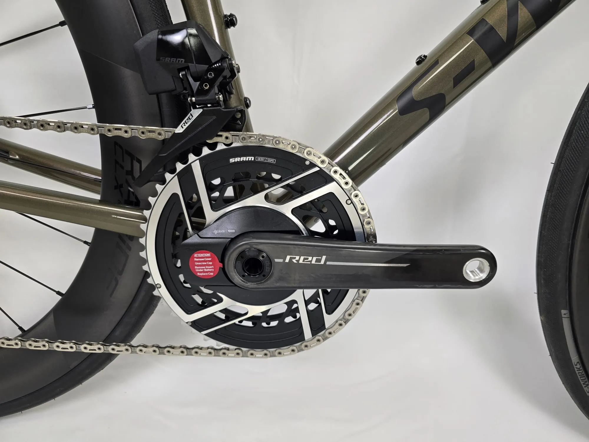 Specialized S-Works Tarmac SL8 2025 - Sram Red AXS 2x12sp - Roval Rapide CLX II