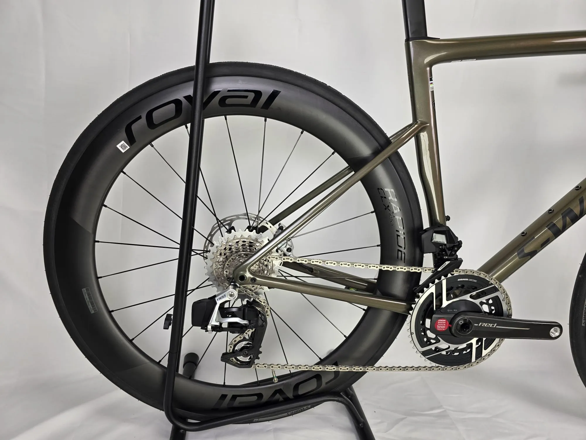 Specialized S-Works Tarmac SL8 2025 - Sram Red AXS 2x12sp - Roval Rapide CLX II