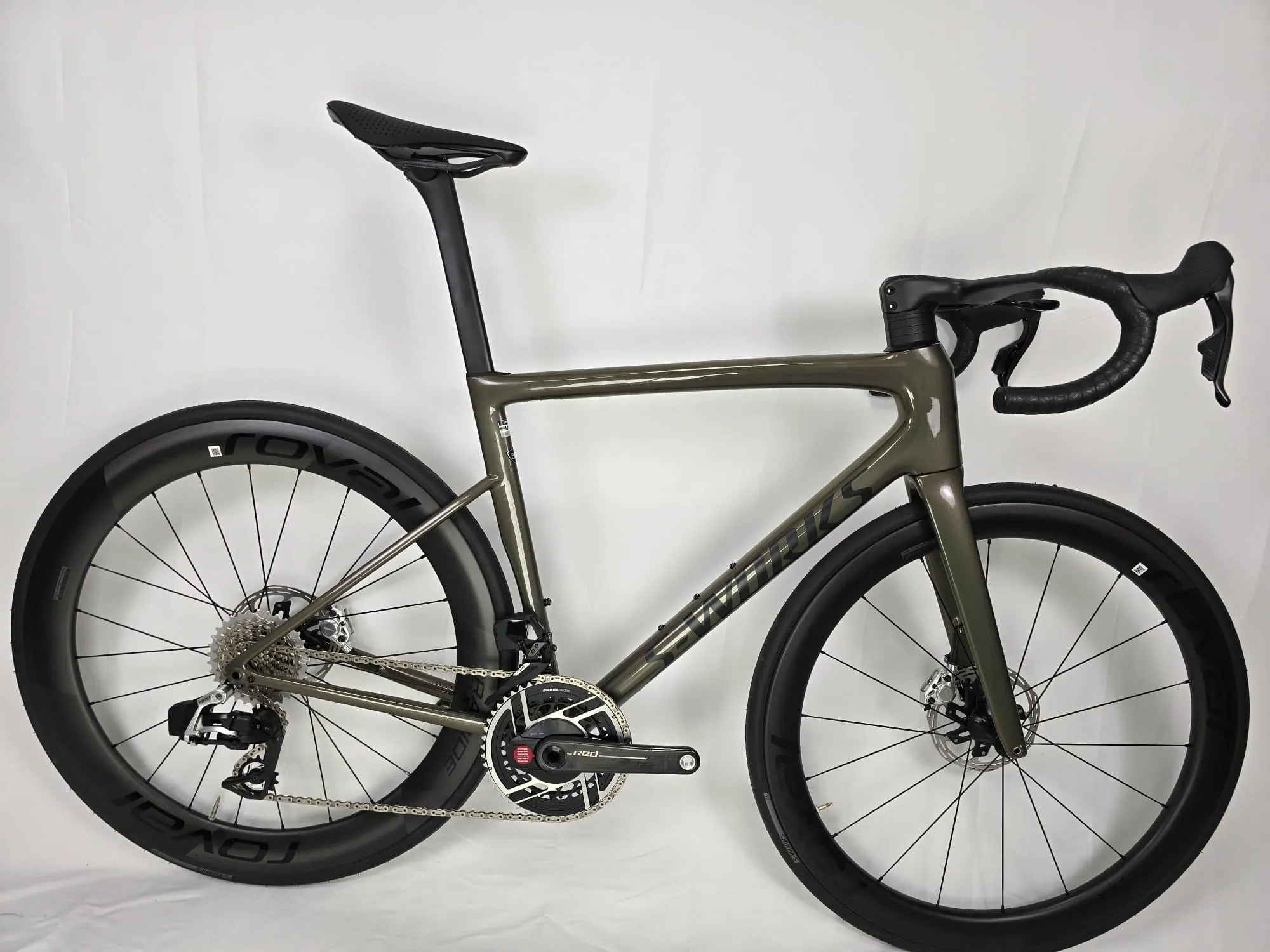 Specialized S-Works Tarmac SL8 2025 - Sram Red AXS 2x12sp - Roval Rapide CLX II