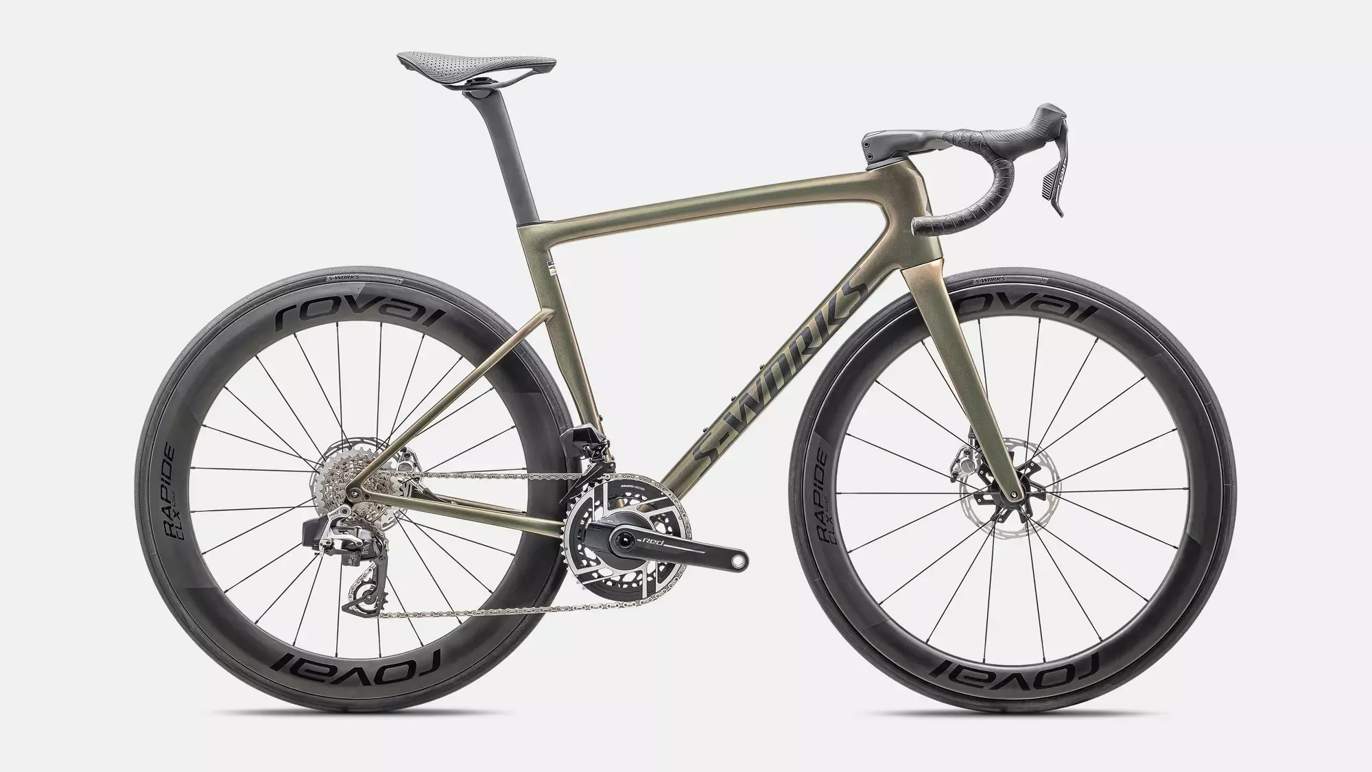 Specialized S-Works Tarmac SL8 2025 - Sram Red AXS 2x12sp - Roval Rapide CLX II