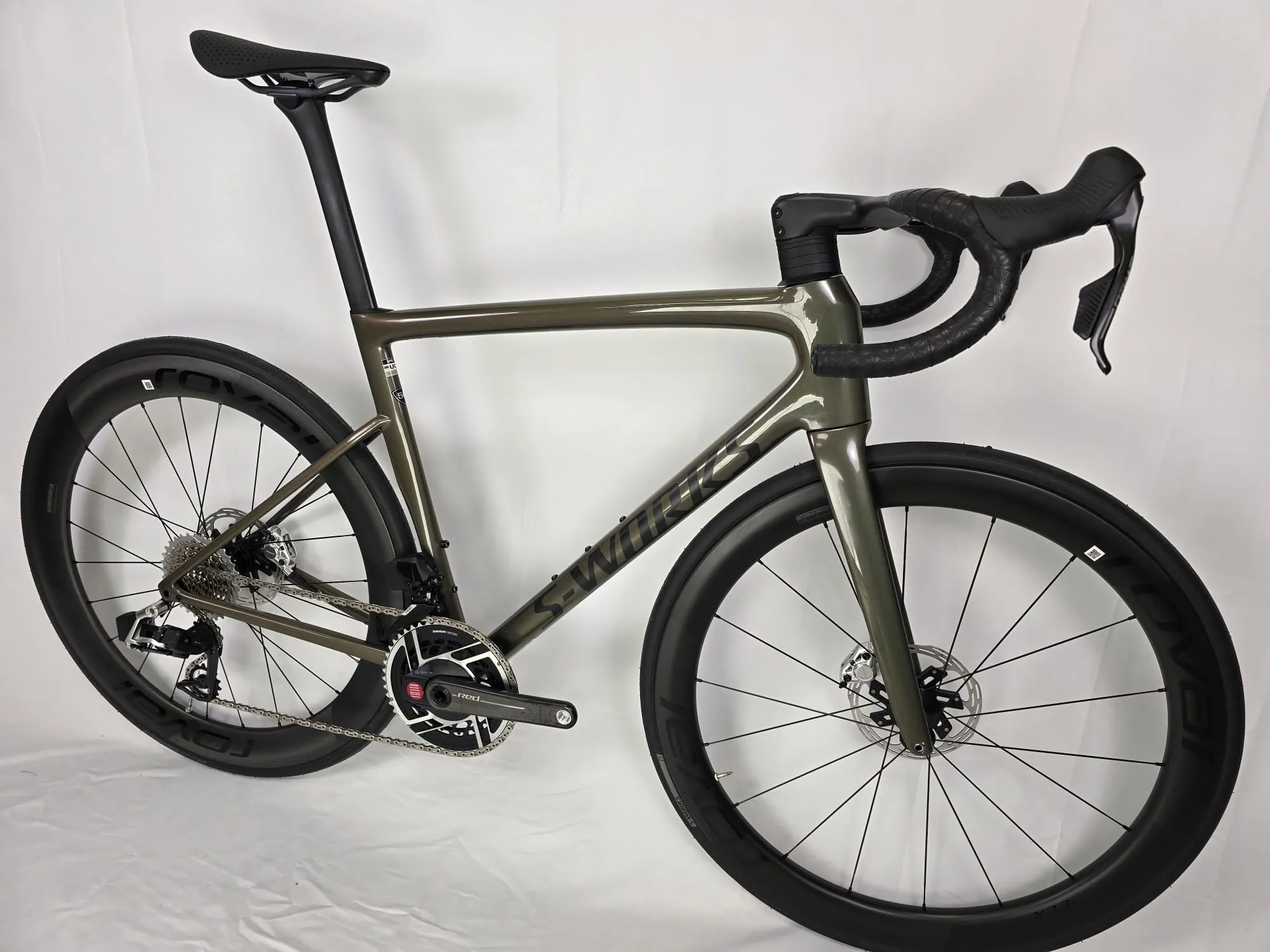 Specialized S-Works Tarmac SL8 2025 - Sram Red AXS 2x12sp - Roval Rapide CLX II