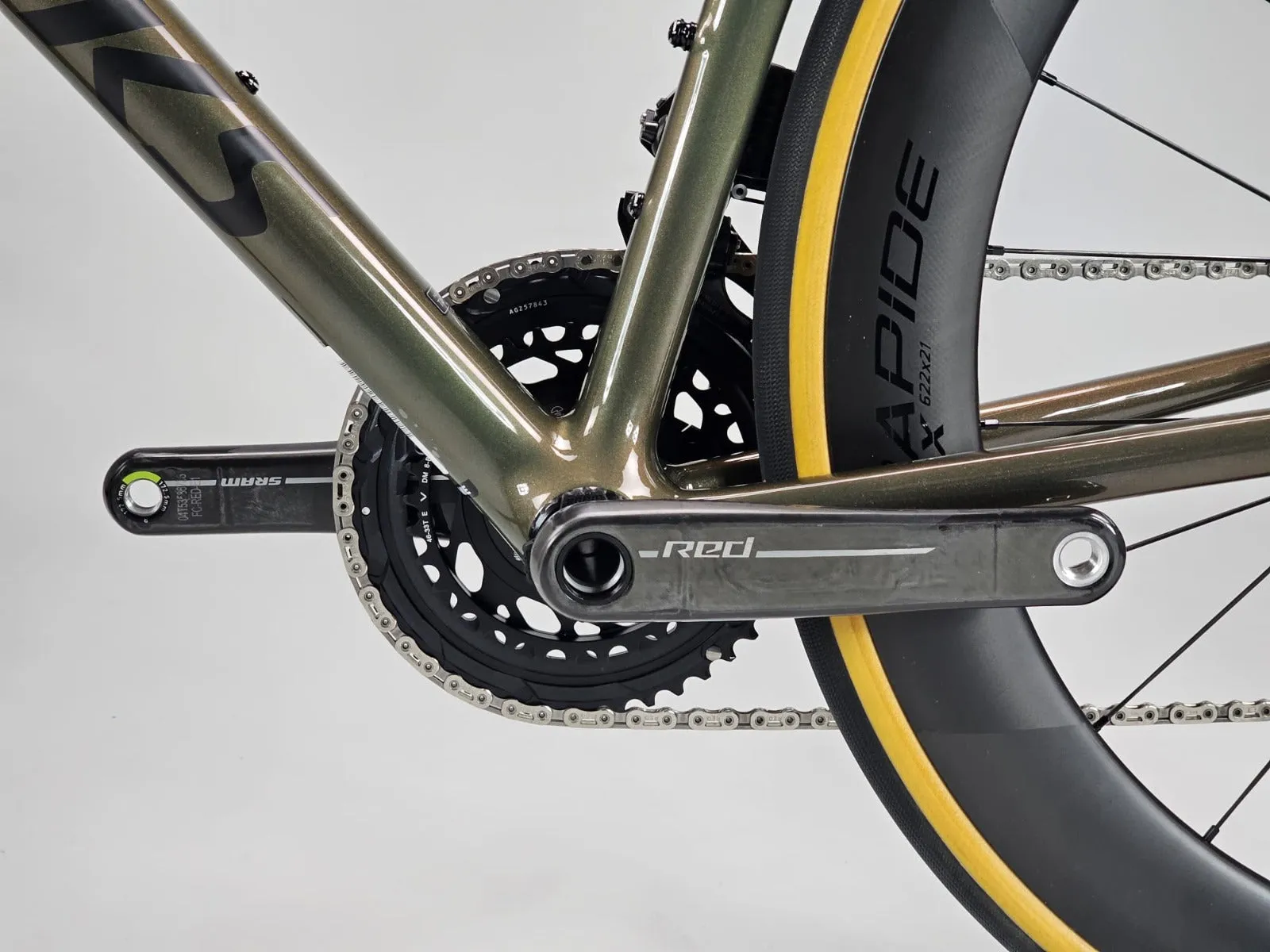 Specialized S-Works Tarmac SL8 2025 - Sram Red AXS 2x12sp - Roval Rapide CLX2