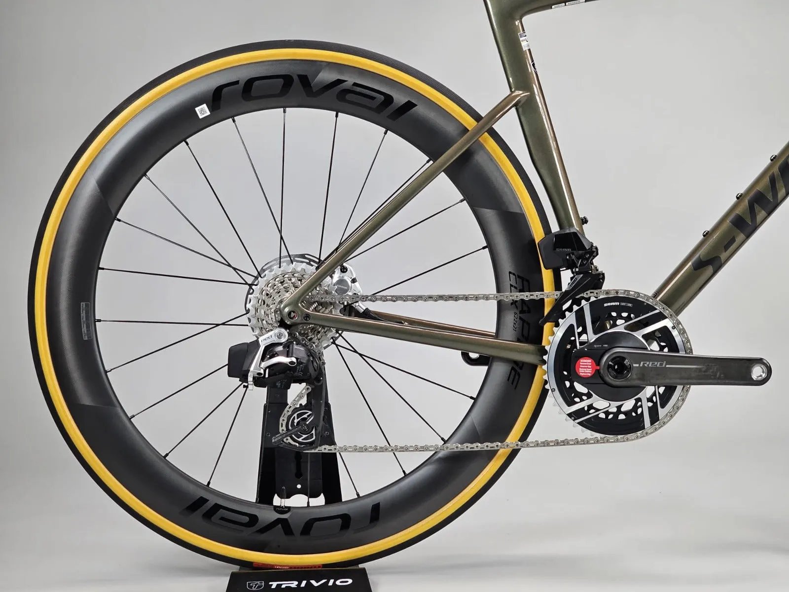Specialized S-Works Tarmac SL8 2025 - Sram Red AXS 2x12sp - Roval Rapide CLX2