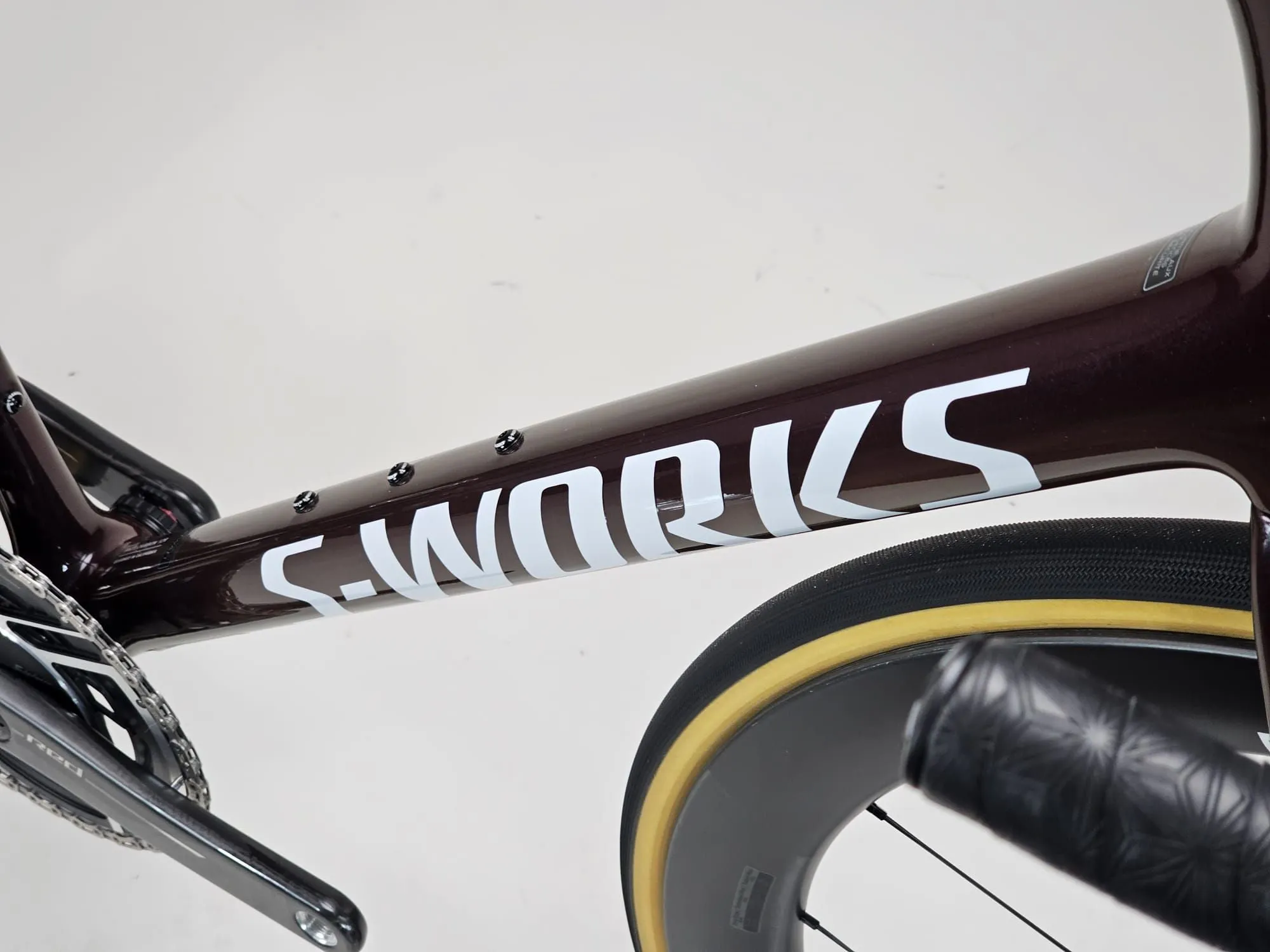 Specialized S-Works Tarmac SL8 2025 - Sram Red AXS 2x12sp - Roval Rapide CLX