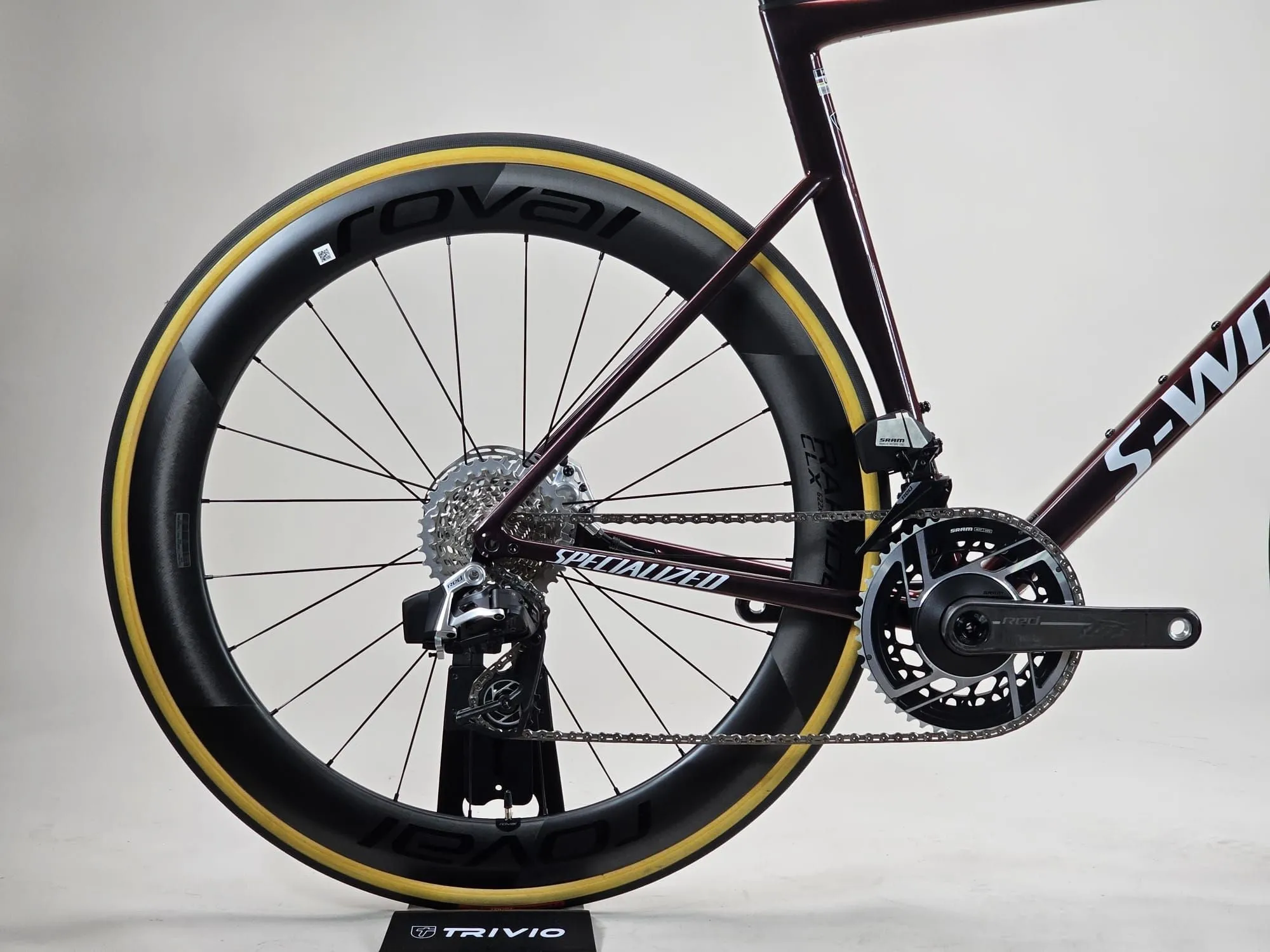 Specialized S-Works Tarmac SL8 2025 - Sram Red AXS 2x12sp - Roval Rapide CLX
