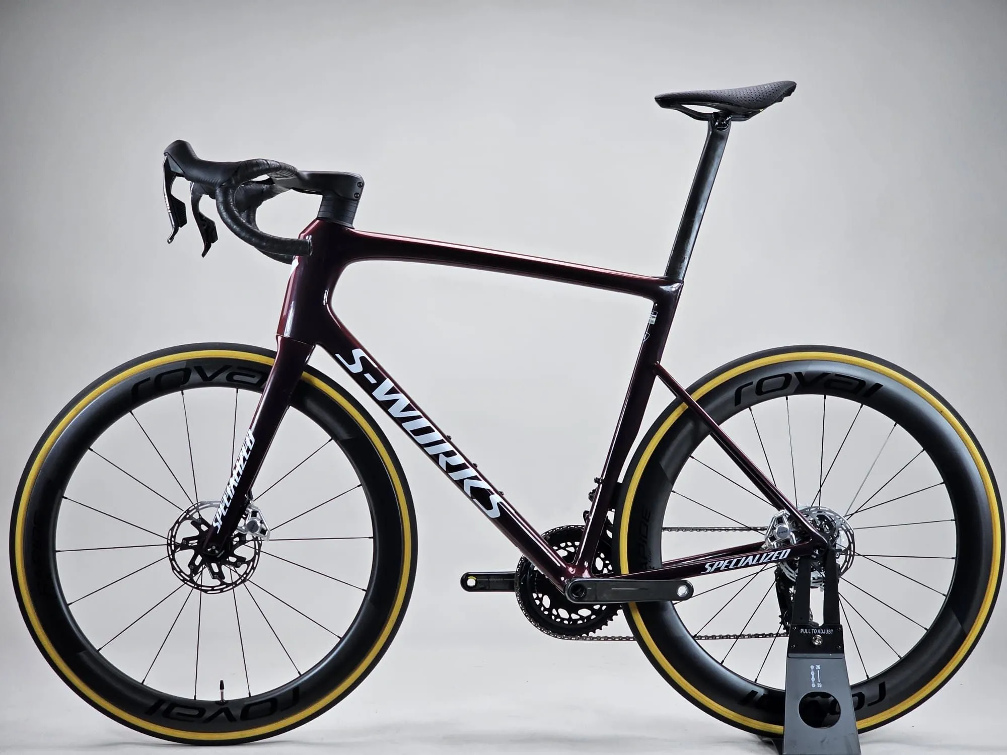 Specialized S-Works Tarmac SL8 2025 - Sram Red AXS 2x12sp - Roval Rapide CLX