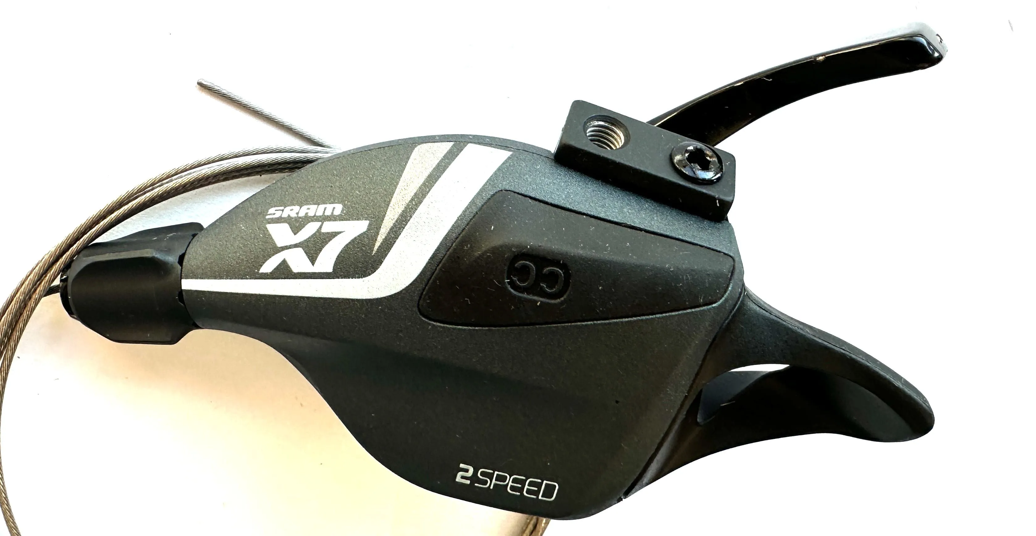 SRAM X7 2  Speed Left Gear Black/Grey Shifter Trigger 00.7018.027.010 NEW