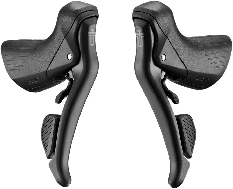 Sword Black Drop Bar Shifter/Brake Lever Set - 2 x 9-Speed Black