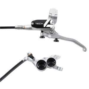 Tech 4 V4 Disc Brake Left/Front 74mm Silver/Black