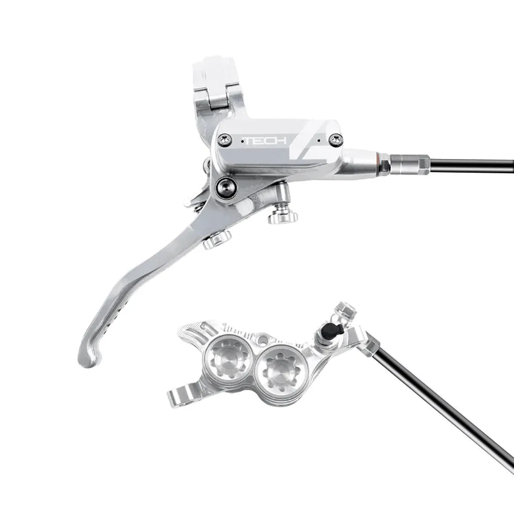 Tech 4 V4 Disc Brake Right/Rear 74mm Silver/Silver