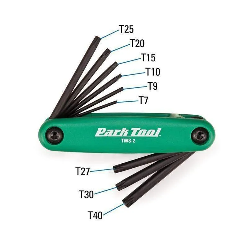 TWS-2 Folding Torx Bike Wrench Set