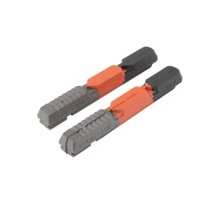 V-Brake Pad Inserts Triple Black/Red/Grey